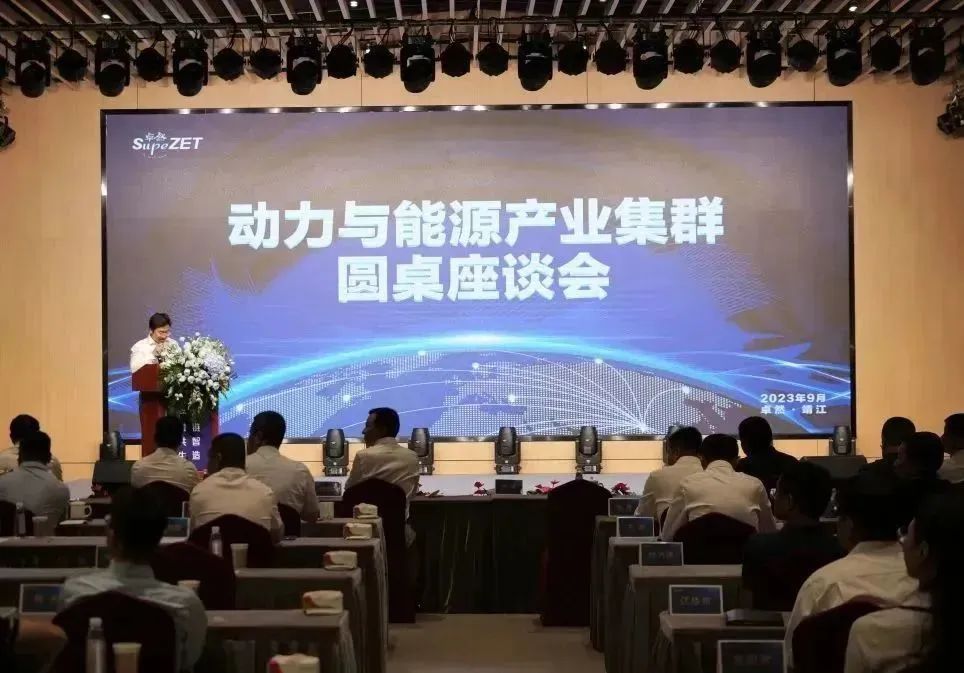 新能源 新动力 新未来|菠菜担保网股份“动力与能源工业集群”圆桌座谈会顺遂召开